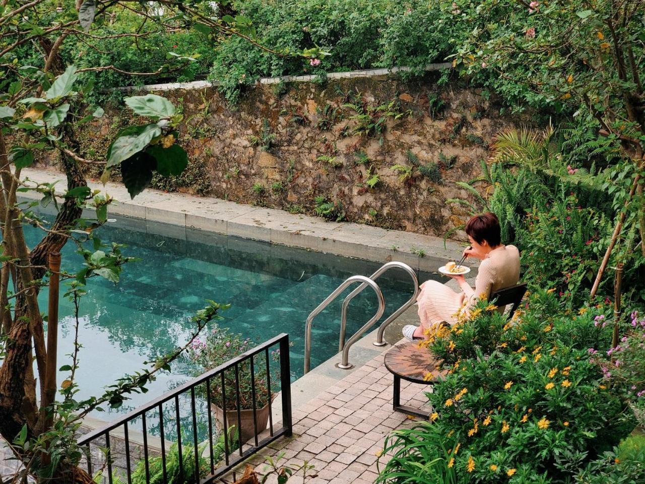 Le Vent Tam Dao Homestay Bagian luar foto